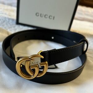 ❌SOLD❌ Gucci GG MARMONT THIN WOMAN BELT 2’’ sz 85- 34